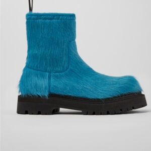 NEW… Camperlab  Fur leather Boots size 10.5/11